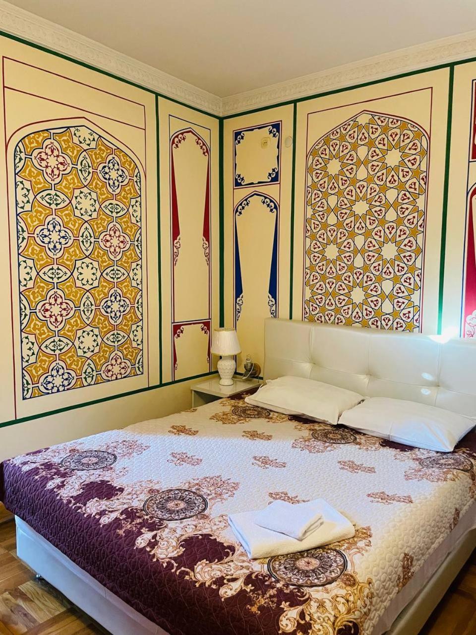 "Chor Minor" Hotel Unesco Heritage List 2 Minutes To Bukhara Old Town Square Official Partner Of The La Rosse Aroma Екстериор снимка
