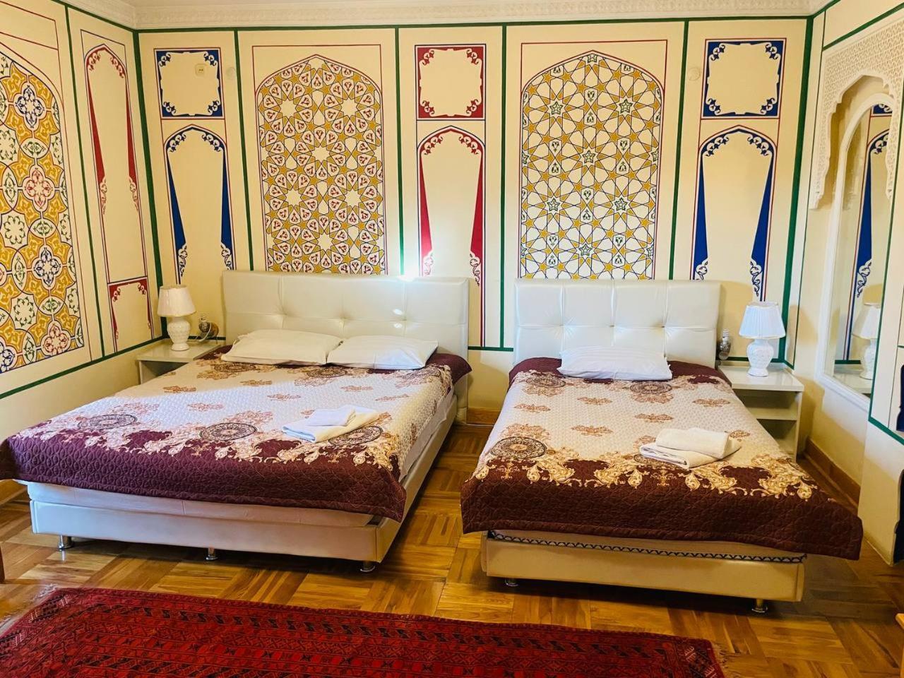 "Chor Minor" Hotel Unesco Heritage List 2 Minutes To Bukhara Old Town Square Official Partner Of The La Rosse Aroma Екстериор снимка