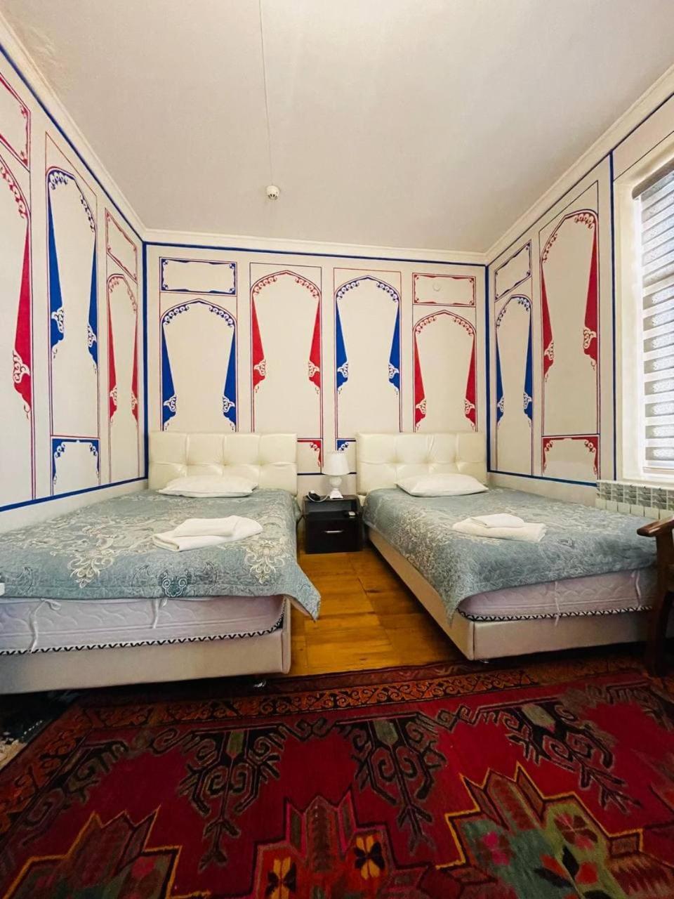 "Chor Minor" Hotel Unesco Heritage List 2 Minutes To Bukhara Old Town Square Official Partner Of The La Rosse Aroma Екстериор снимка